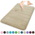 Microfiber Super Water Absorption Soft Machine Washable Memory Foam Mats Floor Mat Bathroom Non-Slip Mat